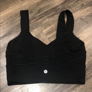 LULULEMON Black sports bra!